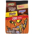 thumbnail image 1 of M&M's, Snickers, Twix & Milky Way Chocolate Halloween Candy Variety Pack - 200 Ct Bulk Bag, 1 of 13