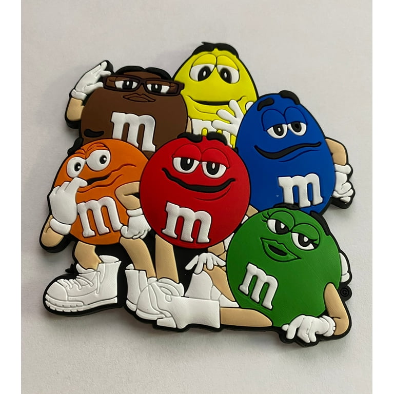 M&M's World Characters Lineup PVC Magnet New - Walmart.com