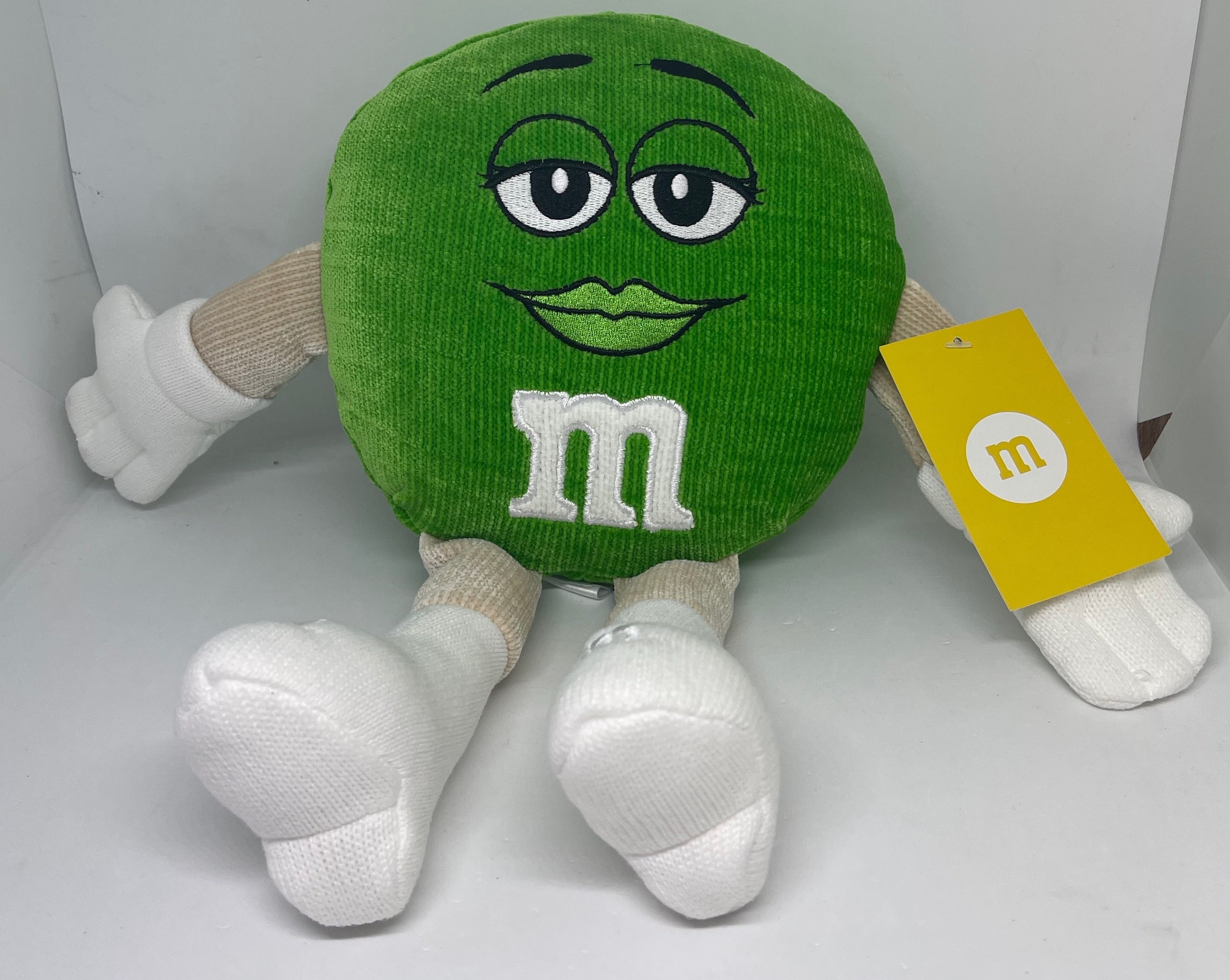 M&M's World Green Character Big Face Plush New with Tags - Walmart.com