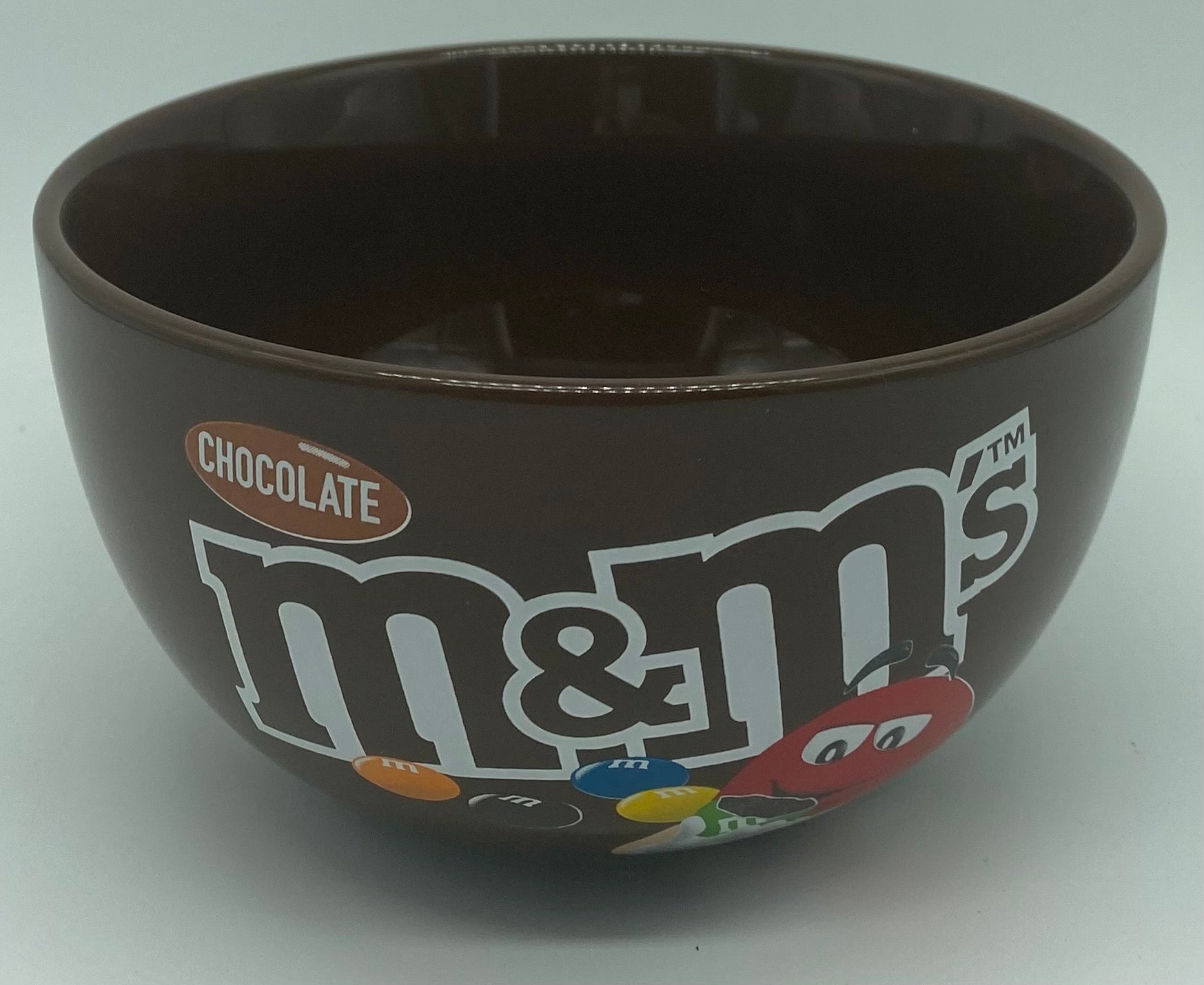 M&M's World Red Character Ceramic Bowl, Milk Chocolate Bag