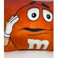 thumbnail image 1 of M&M's World Orange Please Don't Make Me Do Stuff Pillow Plush New with Tag, 1 of 3