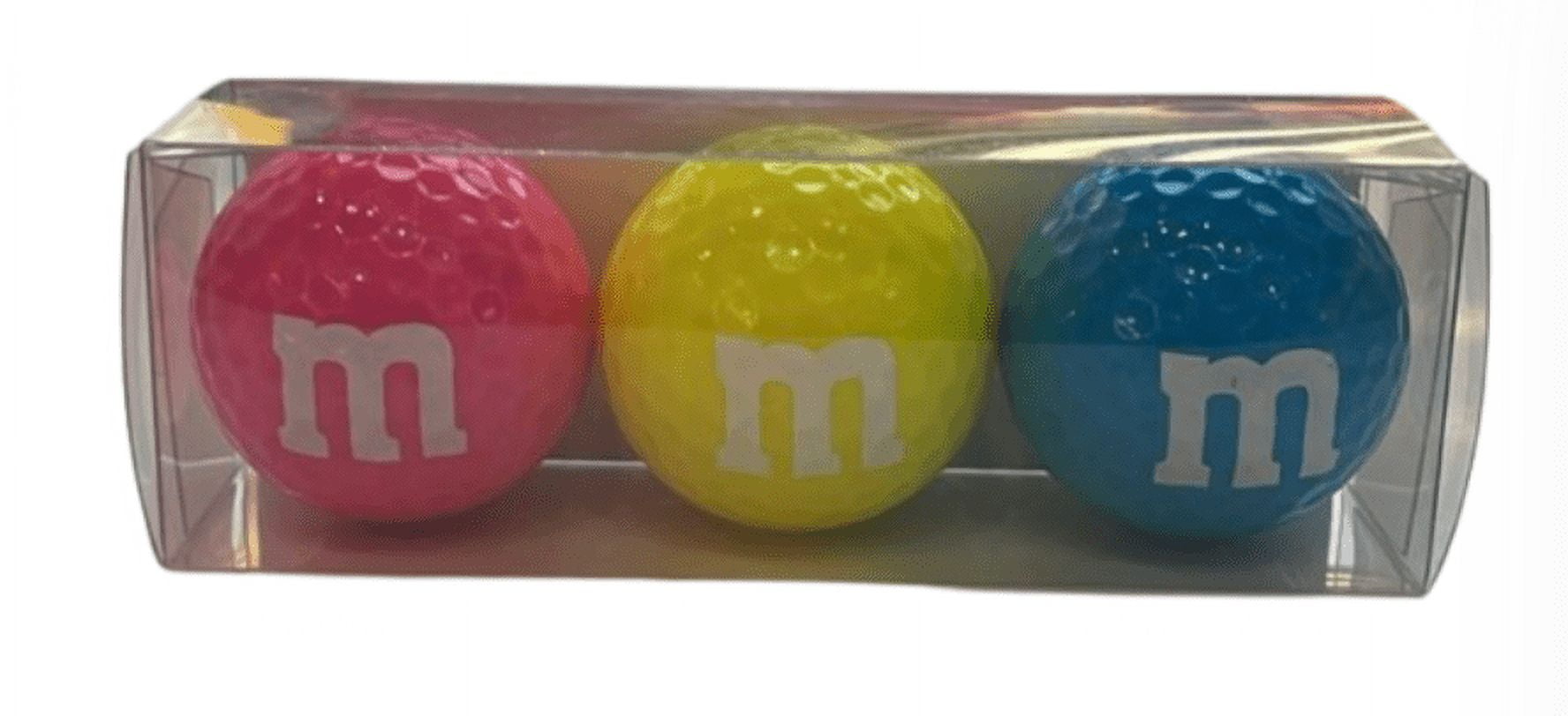 M&M's World Pink/Yellow/Blue Golf Ball Set New with Tag - Walmart.com