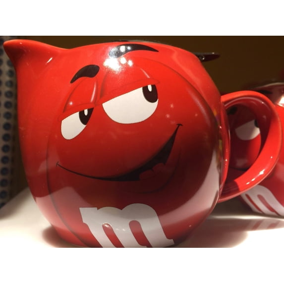 M&M's World Red Character Teapot New