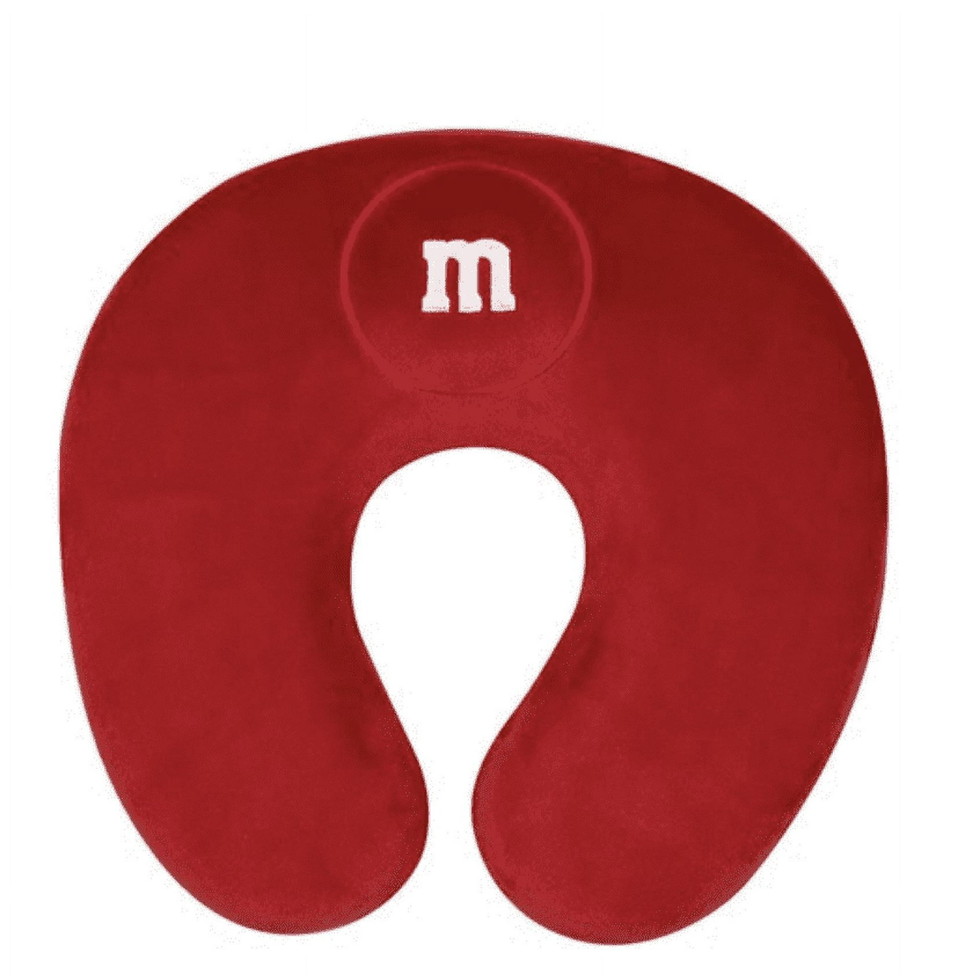 M&M's World Red Pillow M New with Tags 