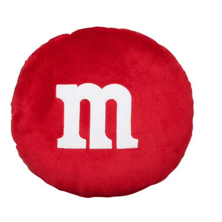M M s World Red Pillow M New with Tags
