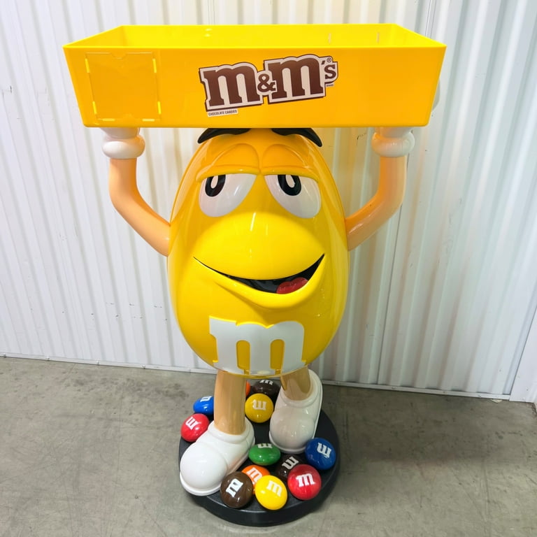 m&m's イエロー キャラクター ディスプレイ M&M's Yellow Character Display Statue Figure - Walmart.com