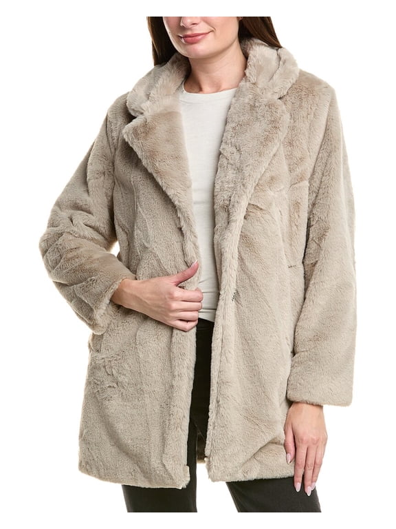 womens M Magaschoni Coat, m, Beige
