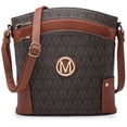 thumbnail image 1 of M MARCO Crossbody Purses for Women Multi Pockets Large Crossbody Bags Signature Crossover Shoulder Hobo Bags Monogram, 1 of 7