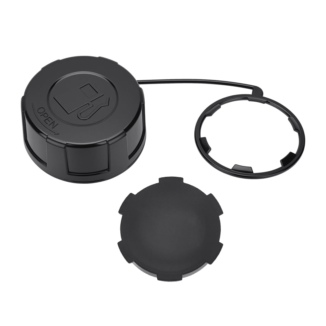 M MATI 51048-0026 Gas Fuel Cap with Gasket for Kawasaki Mule 4000