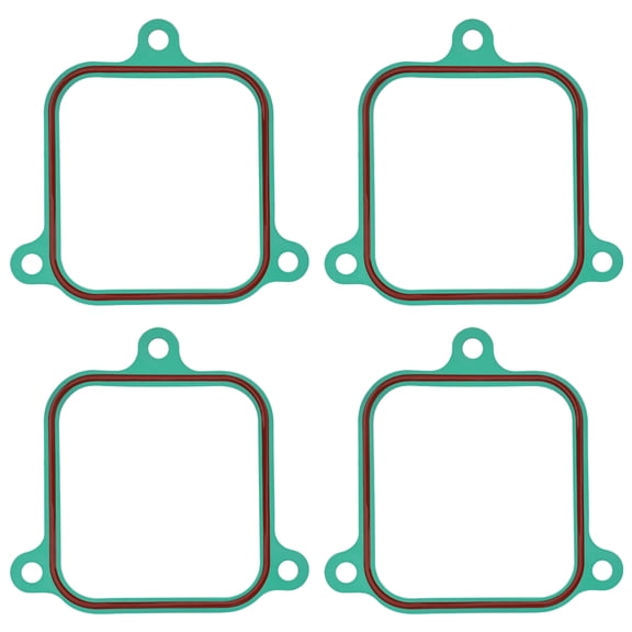M MATI 805522A1 Intake Plenum Gasket for Mercruiser CID V8 GM 7.4L 454 8.2L 502 4Pcs