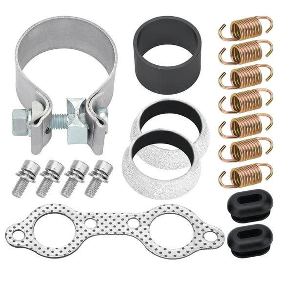 M MATI Exhaust Manifold Spring Gasket Rebuild Kit for Polaris UTV RZR 800 2008-2011