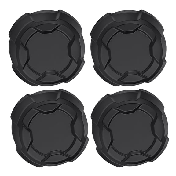 M MATI Front Rear Rim Caps for Polaris Ranger 570 Crew SP Premium NorthStar 2022-2025 Matte Black 4 Pcs