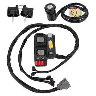 MagiDeal Left Handlebar Switch Assembly - Part #703500920 For Motorcycle Headlight & Start Controls