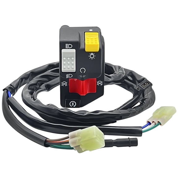 M MATI Handlebar Switch Start Kill Stop Headlight for Honda TRX250X TRX250EX Sportrax 250 2008-2017