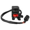 thumbnail image 1 of M MATI Handlebar Switch Start Kill Stop Headlight for Kawasaki Bayou Lakota Prairie 300 400 KLF KEF KVF, 1 of 7