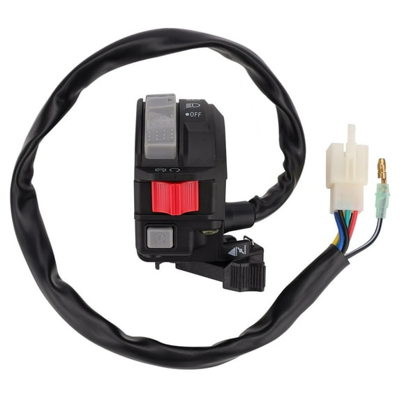 M MATI Left Handlebar Start Kill Switch Headlight for Yamaha Kodiak Big Bear Grizzly 400 YFM400 2000-2001