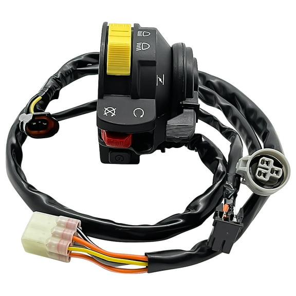 M MATI Left Handlebar Switch Start Stop Kill Headlight for Suzuki LTZ400 QuadSport Z 400 2003-2004