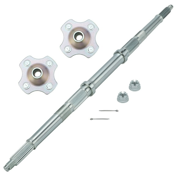 M MATI Rear Axle Shaft W/ Wheel Hub Nuts for Honda TRX300 TRX300FW Fourtrax 300 2X4 4x4 1993-2000
