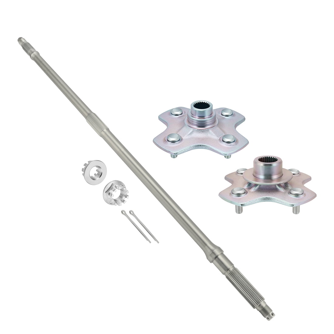 【Rinco】 M MATI Rear Axle Shaft Wheel Hub for Honda TRX450FM TRX450FE