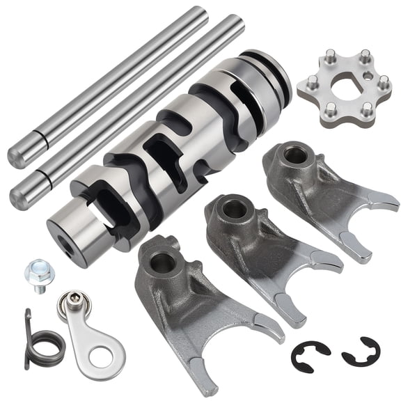 M MATI Shift Cam & Shift Forks Guide Bars Set for Yamaha Banshee 350 YFZ350 1987-2006