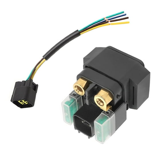 M MATI Starter Solenoid Relay Plug for Yamaha Raptor 700 700R 250 125 Kodiak 450 2006-2023