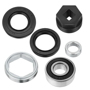 M MATI Steering Stem Bearing Seal Holder Nut Tool Kit for Yamaha Banshee Grizzly Raptor Big Bear Warrior Wolverine YFZ450 Kodiak Bruin Timberwolf 350 400 450 550 600 660 700