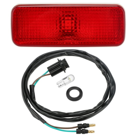 M MATI Tail light Taillight Lens & Socket & Bulb LED Assy for Honda Recon 250 TRX250TE TRX250TM 2001-2004