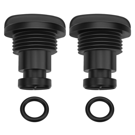 M MATI Water Flush Plug w/O-Ring for Suzuki Outboard DF25 DF30 DF60 DF70 DF90 DF100 DF115 DF140 1998-2019 2Pcs