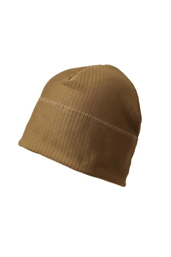 M MCGUIRE GEAR Grid Fleece Watch Cap, Tactical Beanie, Unisex Light Weight Skull Cap (Coyote).