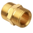 thumbnail image 1 of M MINGLE Pressure Washer Coupler, M22 15mm Male Thread to M22 14mm Male Fitting, 1 of 7