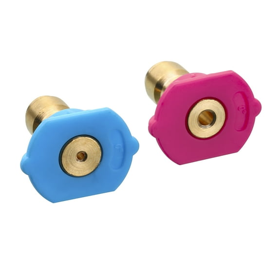 M MINGLE Second Story Quick-Connect Nozzle Tips for Power Washer, Soap and Rinse Jet Stream, Long Range Nozzle