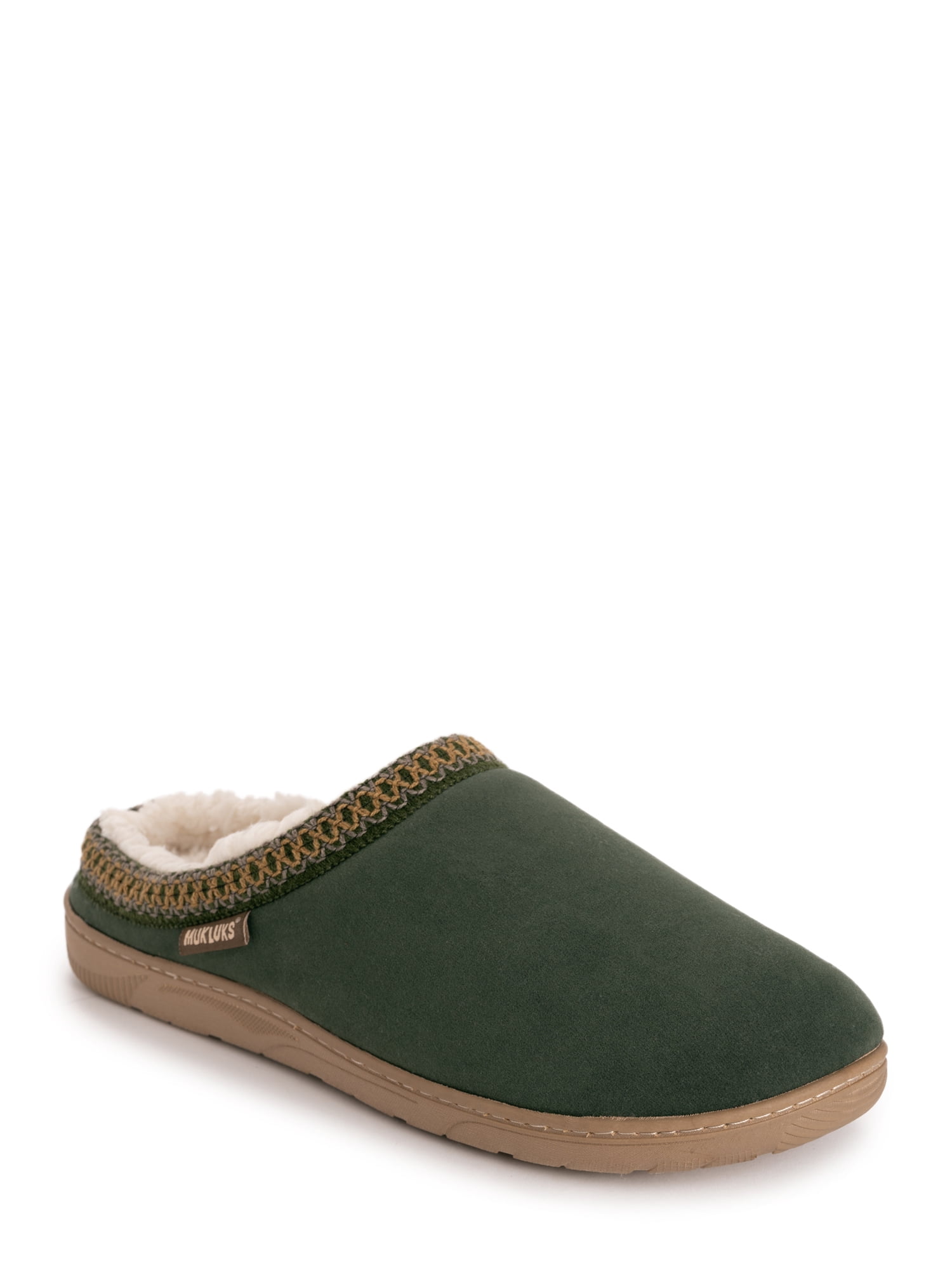 MUK LUKS Men's Faux Suede Clog