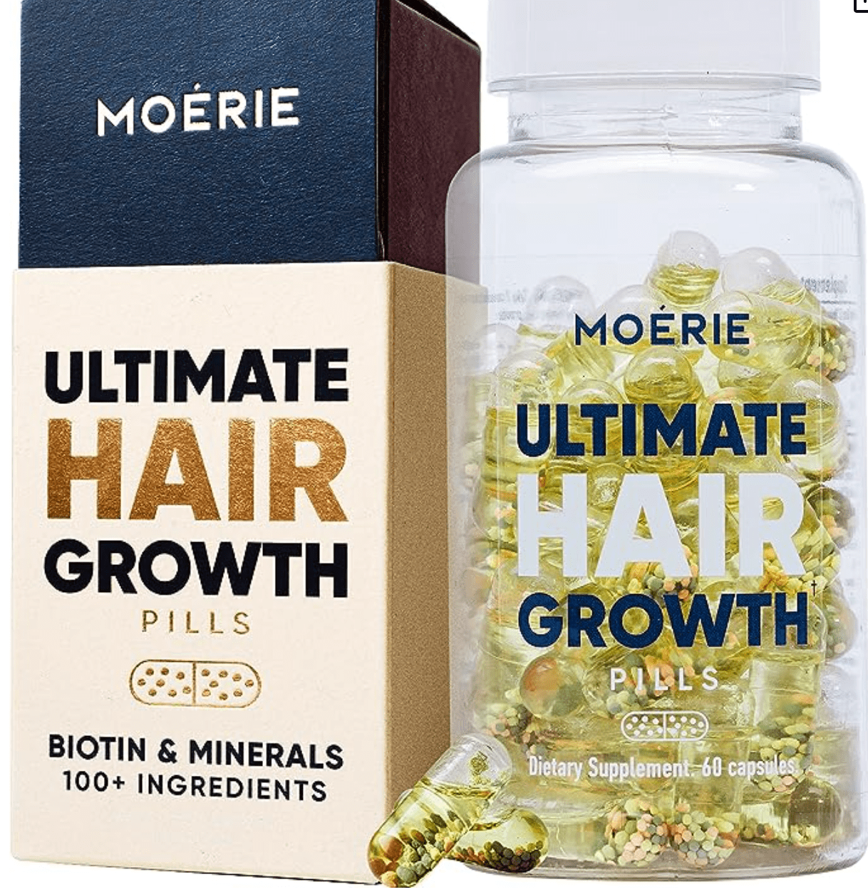 M MOÉRIE Ultimate Hair Growth Supplement with Vitamins