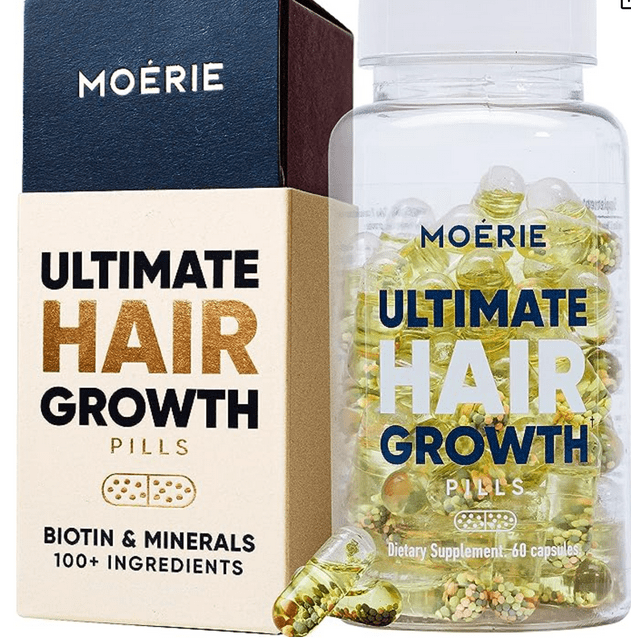 M MOÉRIE Ultimate Hair Growth Supplement with Vitamins