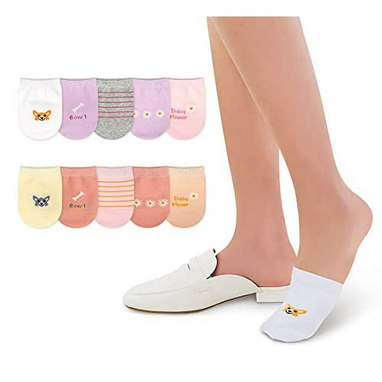 Socks for mule shoes top