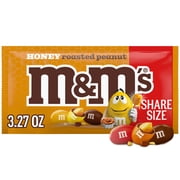 M&M's Honey Roasted Peanut Chocolate Candy - 3.27 oz Pack