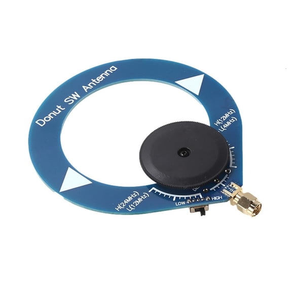 M MW/SW Small Donut Antenna Mini Loop Antenna for HFDY Malahiteam DSP DSP2