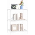 thumbnail image 1 of M MZG 3-Tier Wire Storage Shelving Unit, 750 lbs Heavy Duty, White, 17.7" W x 11.8" D x 26.3" H, 1 of 6