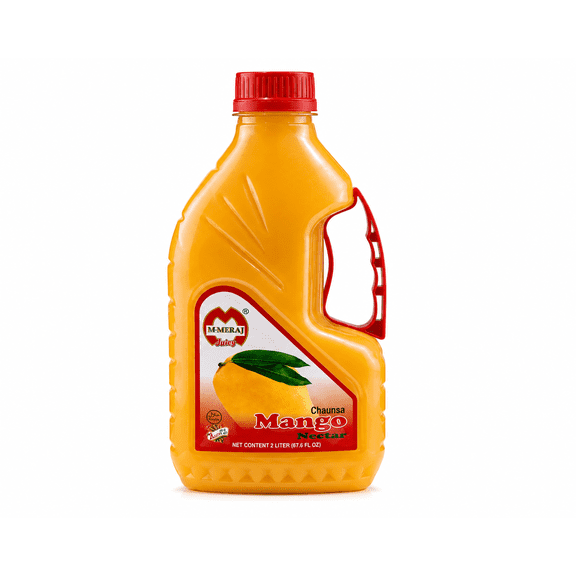 M-Meraj Mango Juice Drink, Made with Mango Pulp, 2 Liter Bottle