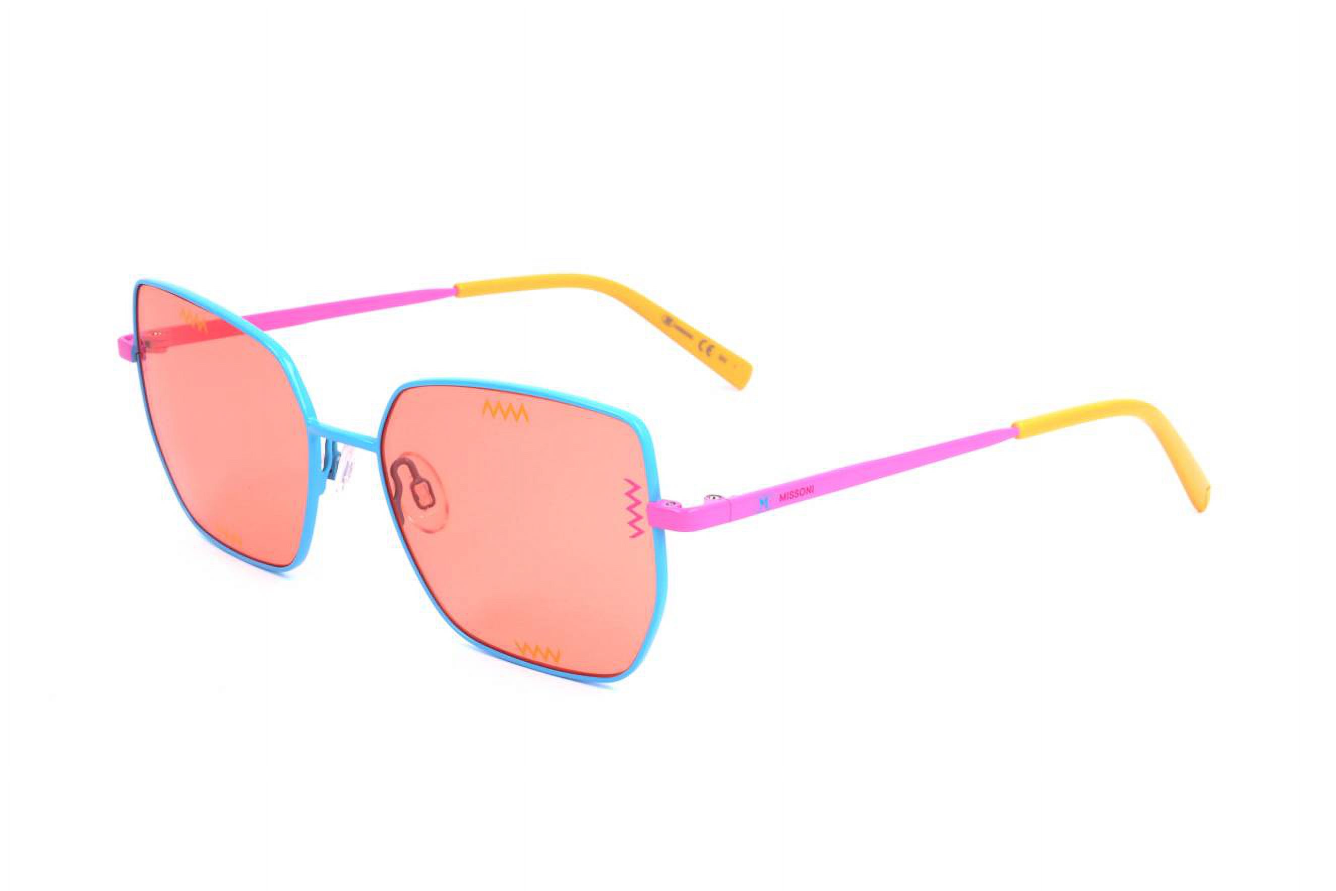 M Missoni MMI 0038/S Wire Frame Sunglasses Lilac / Blue Missoni Women main image 2