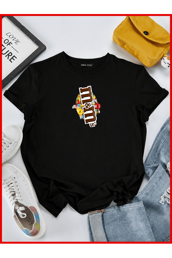 M&Ms Candy Wrapper Halloween Group Costume Fun Graphic Unisex T-Shirt V60282, S-5XL