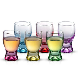 1.5 oz Fluted Shot Glass in Bulk, Whiskey or Vodka Shot Glasses