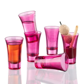 Shot Glasses in Barware Pink Walmart