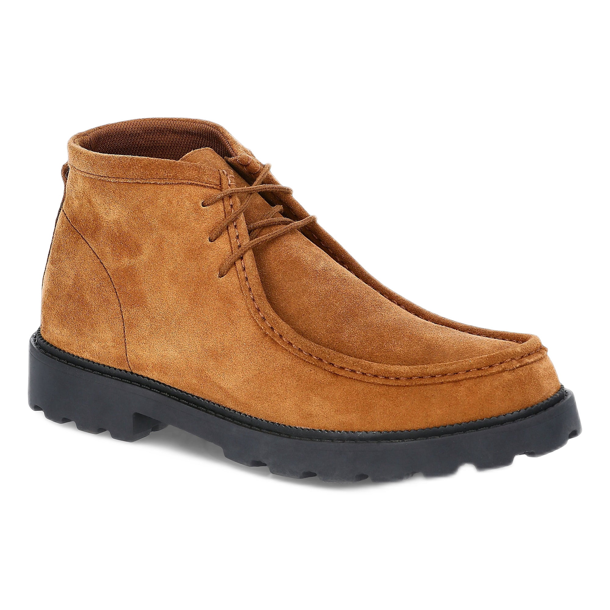 No Boundaries Men's Suede Mid-Top Derby Shoes