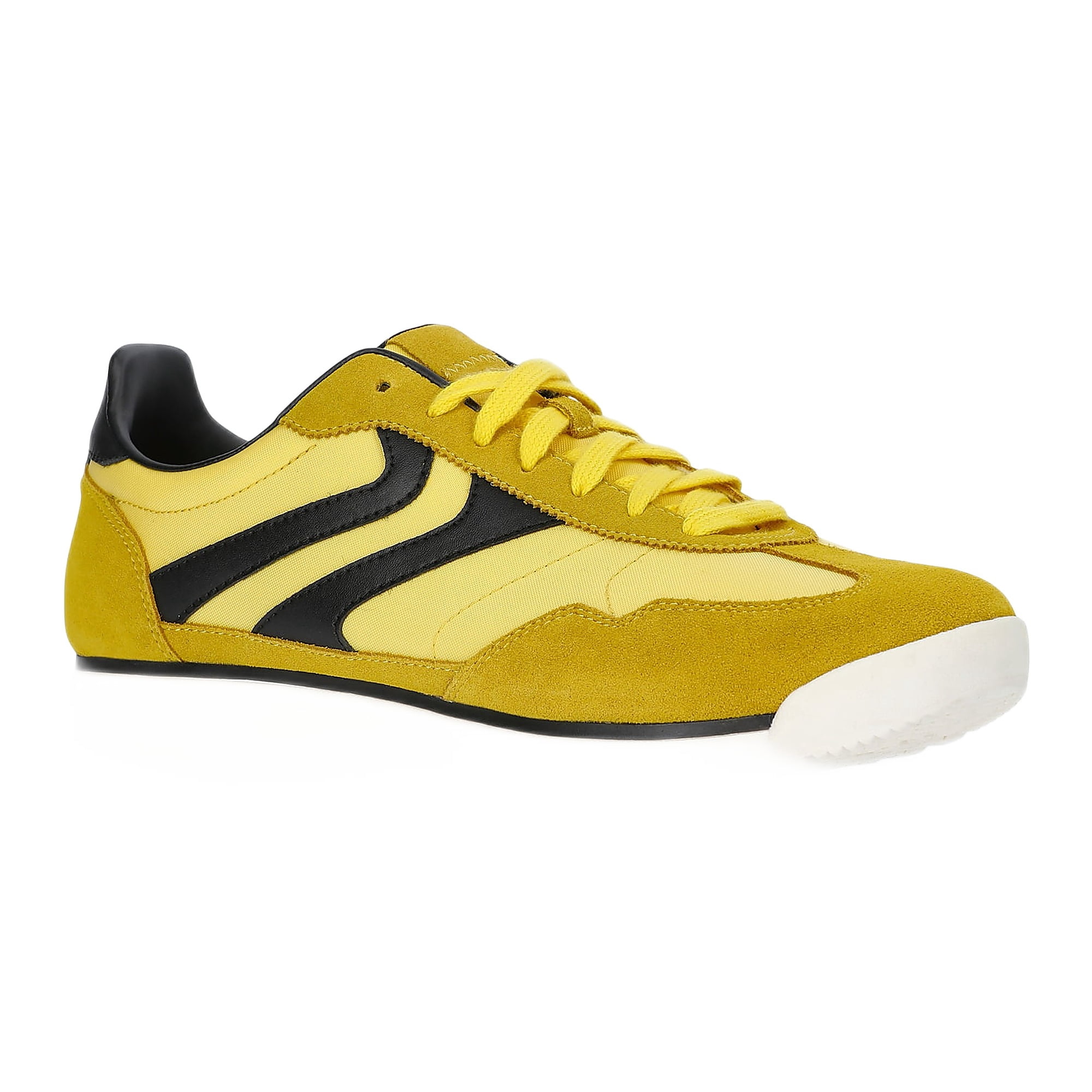 No Boundaries Men's Suede Slim Sneakers