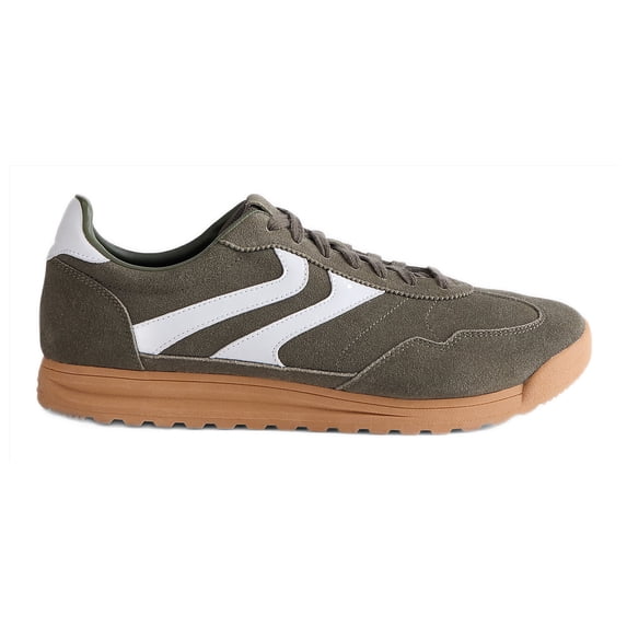 No Boundaries Men's Genuine Suede Slim Sneakers