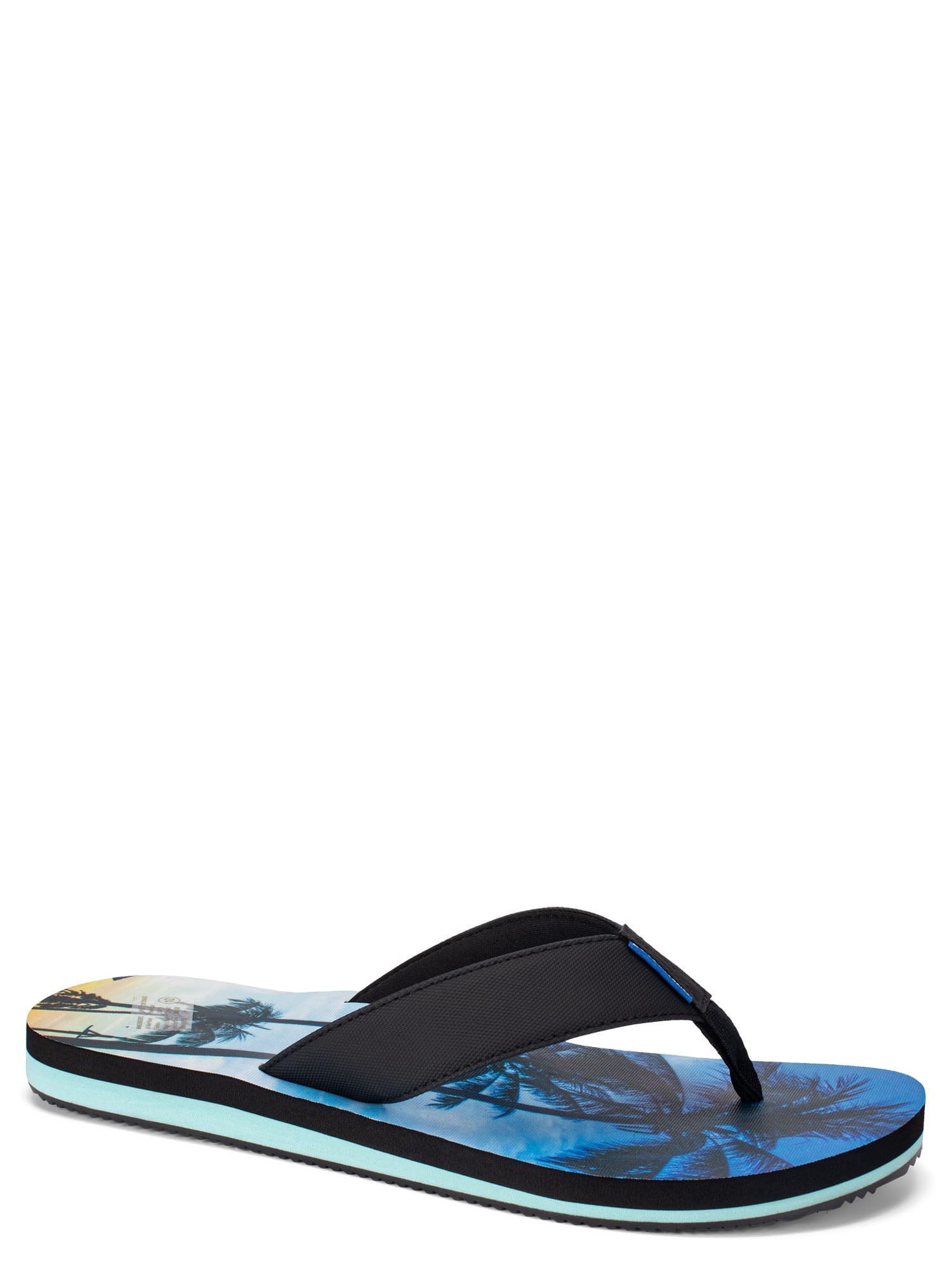 No Boundaries Men's Beach Flip Flop Sandals