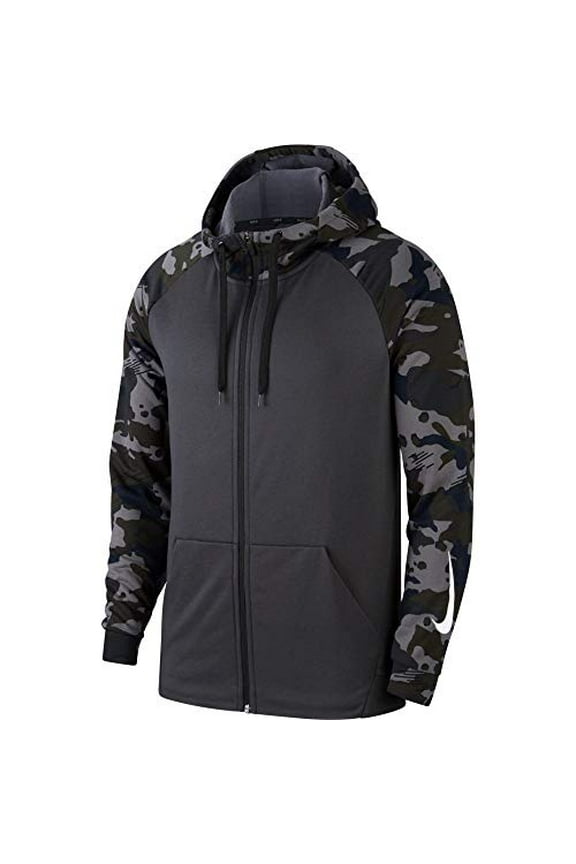 M Nk Dry Hd Fz Flc 2L Cmo Men's Full-Zip Training Hoodie Mens Small