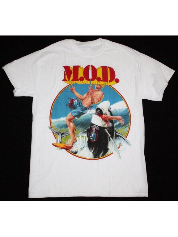 M.O.D. SURFIN' M.O.D.88 METHOD OF DESTRUCTION White All Size Shirt