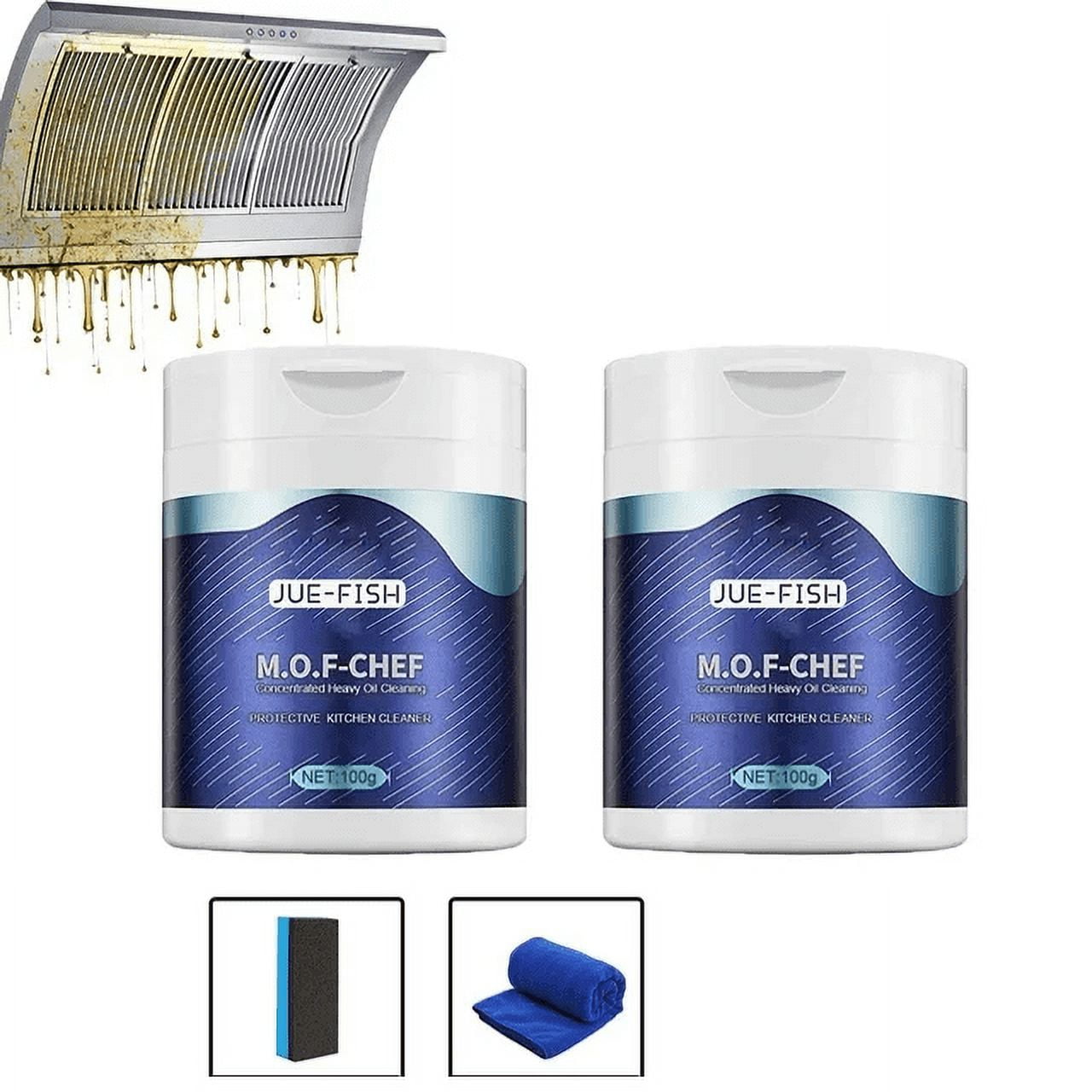 M.O.FCHEF Protective Kitchen Cleaner, Magic Degreaser Cleaner, Protective Kitchen Cleaner